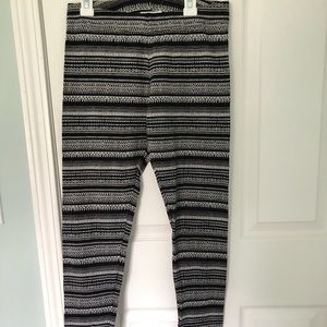 Striped leggings from Garage